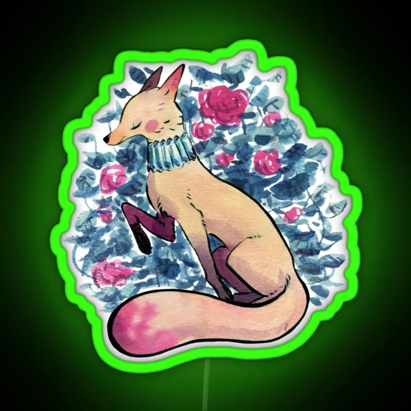 The Fox RGB Neon Sign