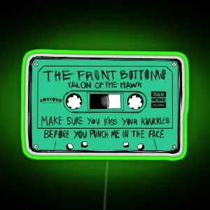 The Front Bottoms Talon Of The Hawk Cassette RGB Neon Sign