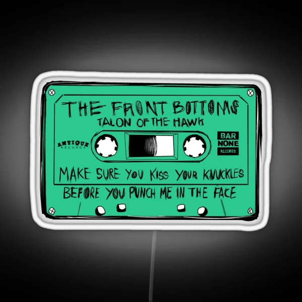 The Front Bottoms Talon Of The Hawk Cassette RGB Neon Sign