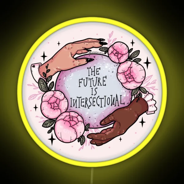 The Future Is Intersectional RGB Neon Sign