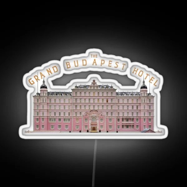 The Grand Budapest Hotel RGB Neon Sign