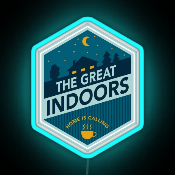 The Great Indoors Badge RGB Neon Sign