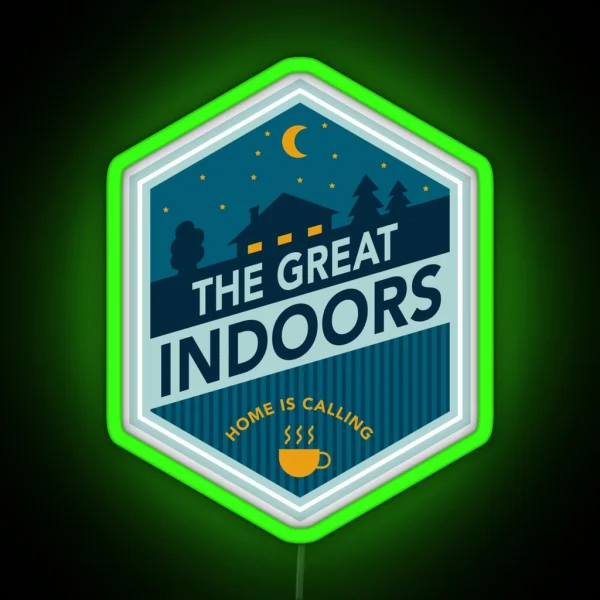 The Great Indoors Badge RGB Neon Sign