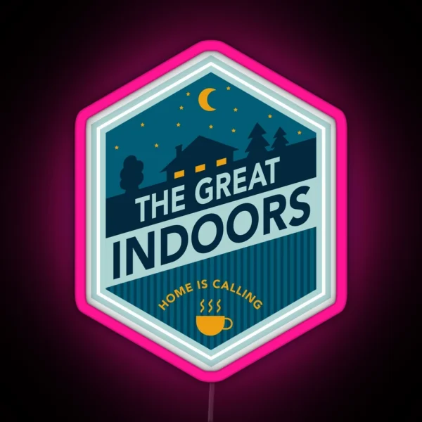 The Great Indoors Badge RGB Neon Sign