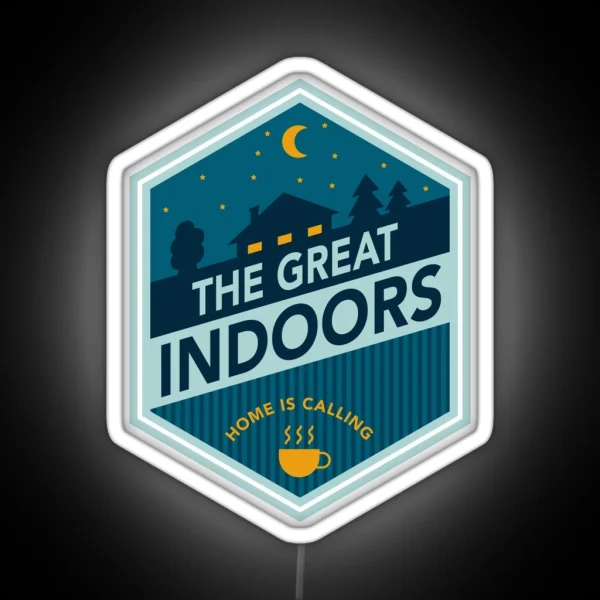 The Great Indoors Badge RGB Neon Sign