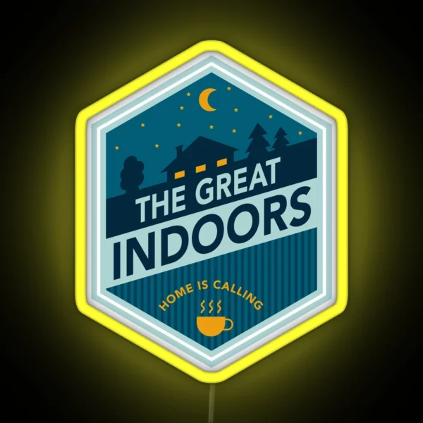 The Great Indoors Badge RGB Neon Sign