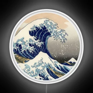 The Great Wave Off Kanagawa RGB Neon Sign