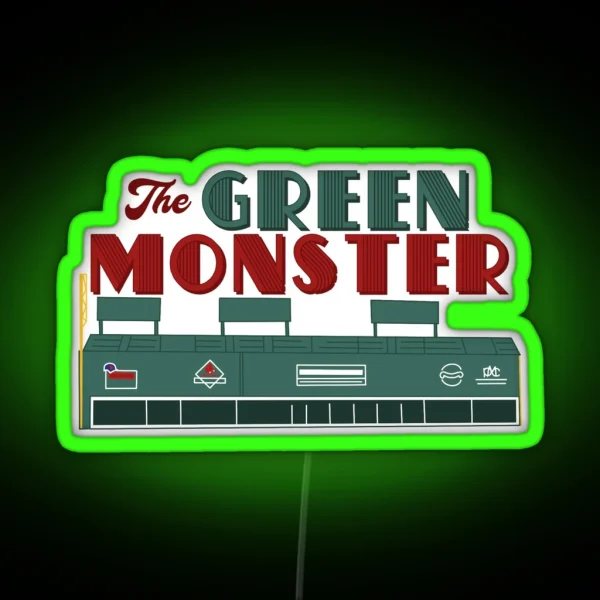 The Green Monster RGB Neon Sign