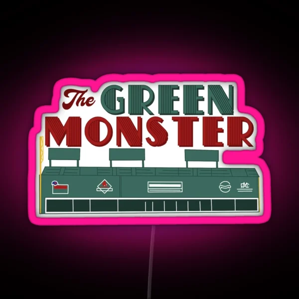 The Green Monster RGB Neon Sign