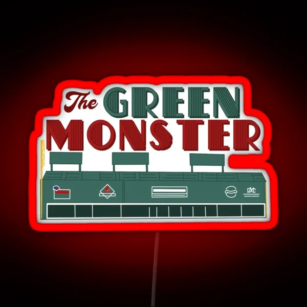 The Green Monster RGB Neon Sign