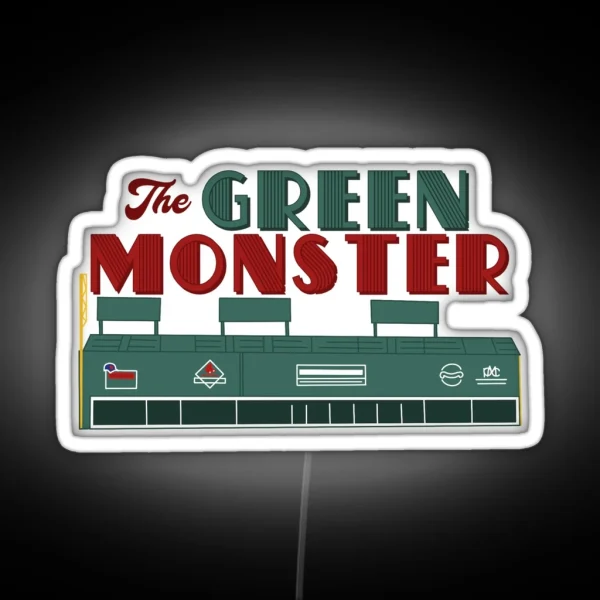 The Green Monster RGB Neon Sign