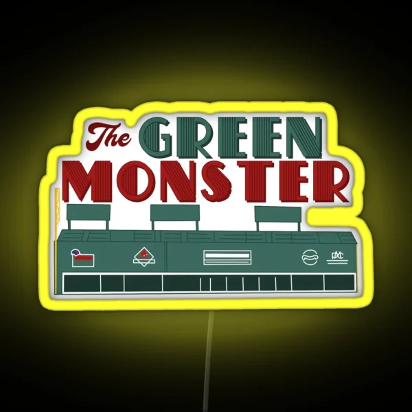 The Green Monster RGB Neon Sign