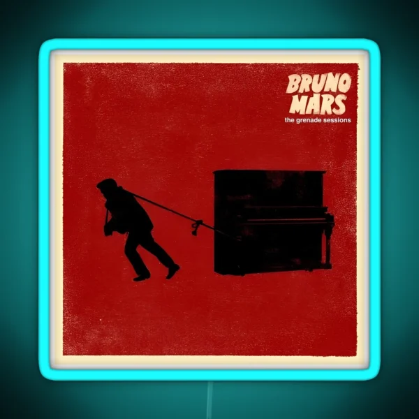 The Grenade Sessions Bruno Mars RGB Neon Sign