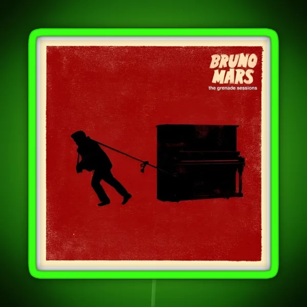 The Grenade Sessions Bruno Mars RGB Neon Sign