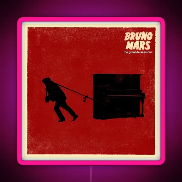The Grenade Sessions Bruno Mars RGB Neon Sign