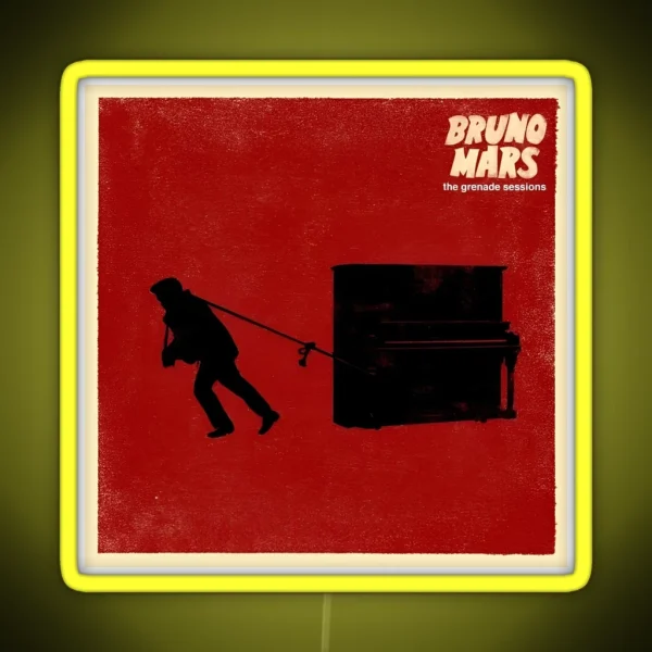 The Grenade Sessions Bruno Mars RGB Neon Sign
