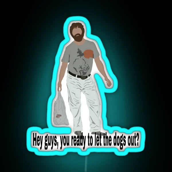 The Hangover Alan Led RGB Neon Sign