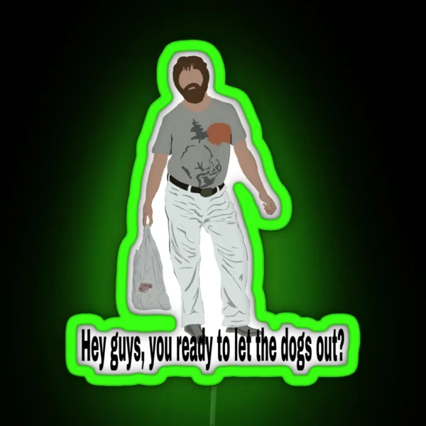 The Hangover Alan Led RGB Neon Sign
