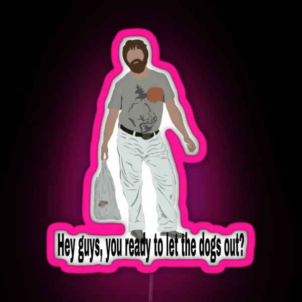 The Hangover Alan Led RGB Neon Sign