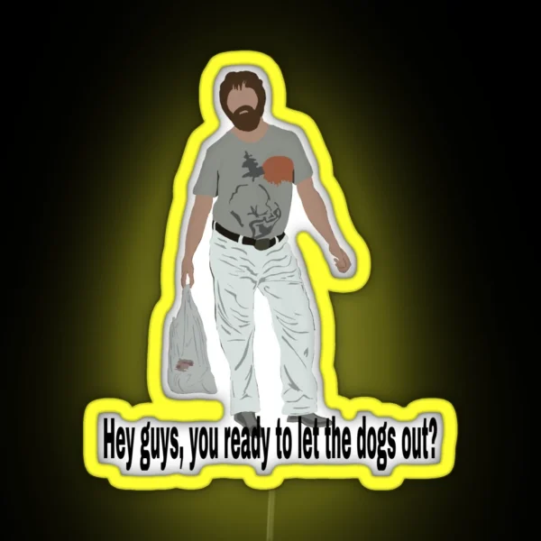 The Hangover Alan Led RGB Neon Sign