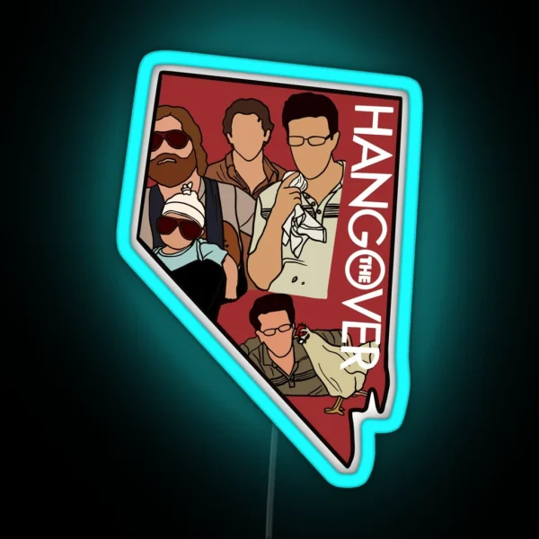 The Hangover Nevada RGB Neon Sign