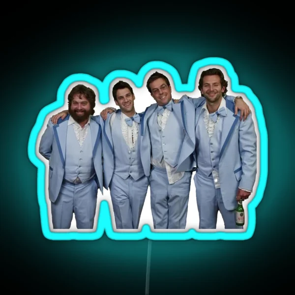 The Hangover Stu S Wedding RGB Neon Sign