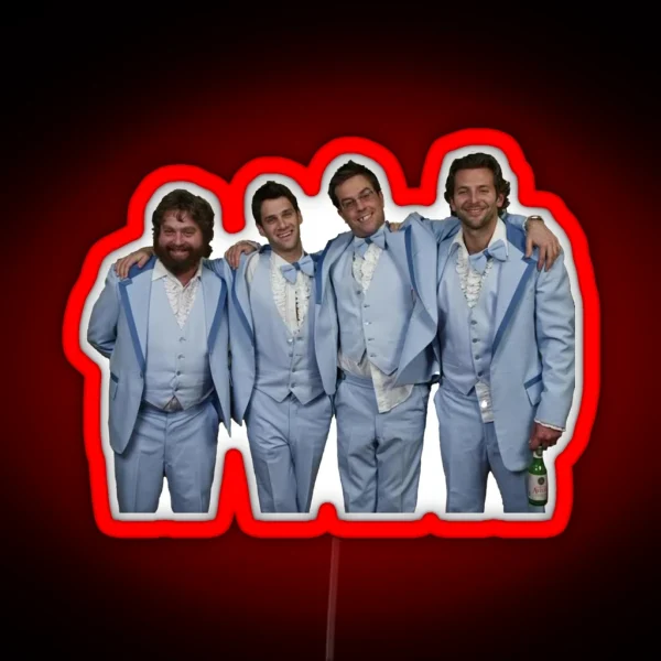The Hangover Stu S Wedding RGB Neon Sign