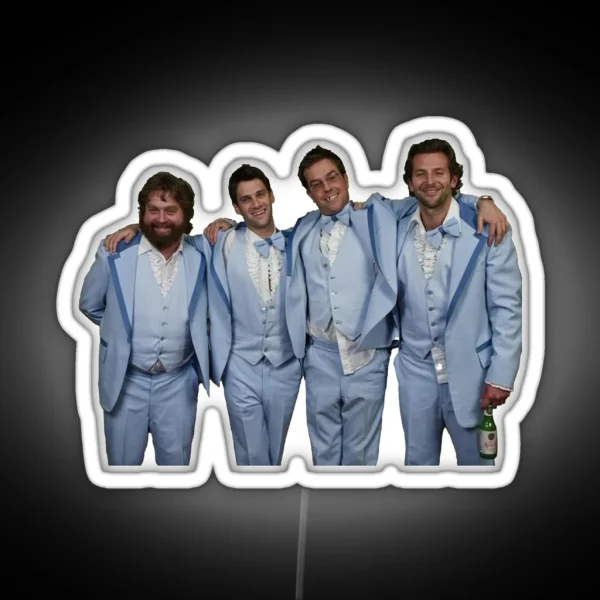 The Hangover Stu S Wedding RGB Neon Sign