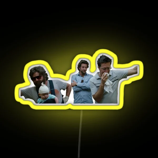 The Hangover Wolfpack RGB Neon Sign