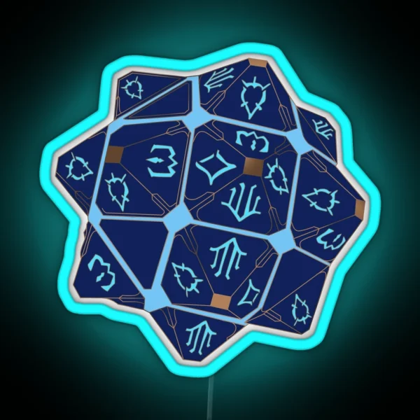 The Hexcore RGB Neon Sign