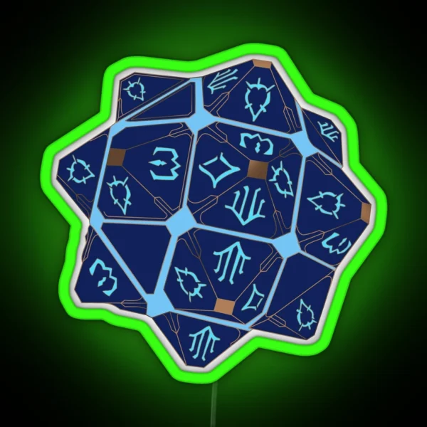 The Hexcore RGB Neon Sign