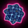 Vibrant Color Changing LED Neon Sign with Programmable Color Options