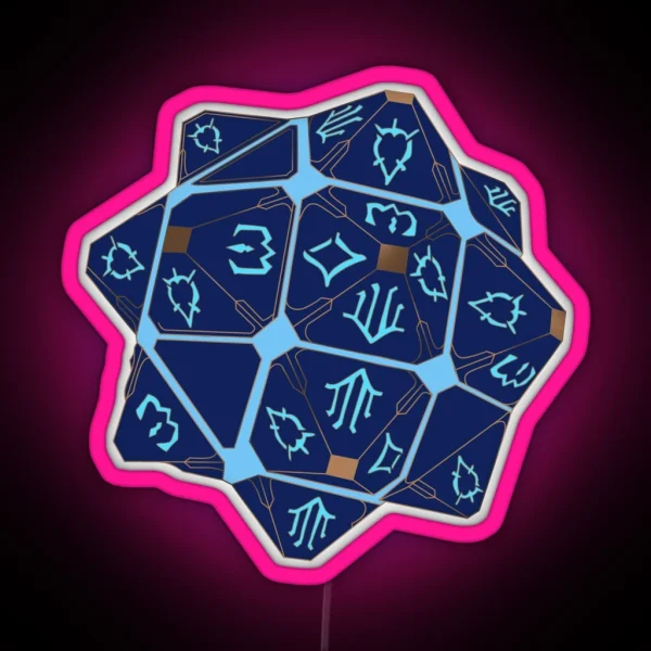 The Hexcore RGB Neon Sign
