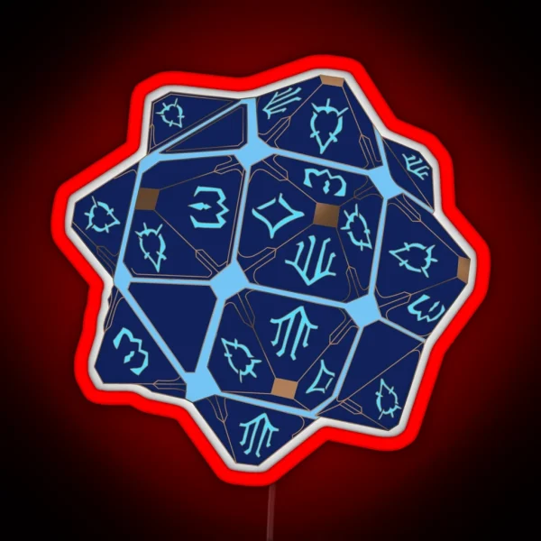 The Hexcore RGB Neon Sign
