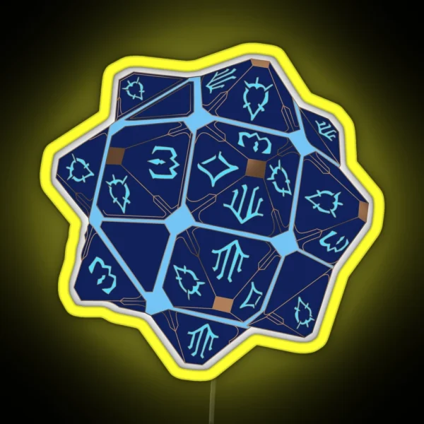 The Hexcore RGB Neon Sign