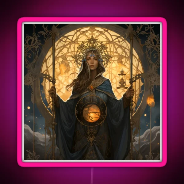 The High Priestess RGB Neon Sign