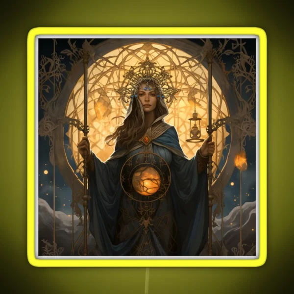 The High Priestess RGB Neon Sign