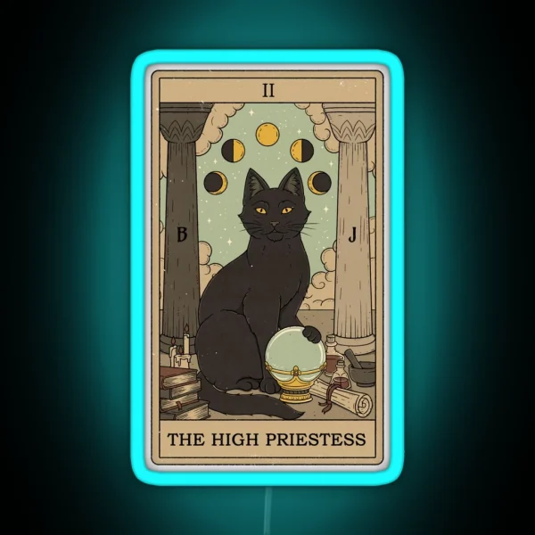 The High Priestess RGB Neon Sign
