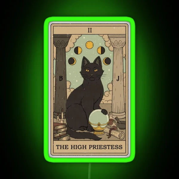 The High Priestess RGB Neon Sign