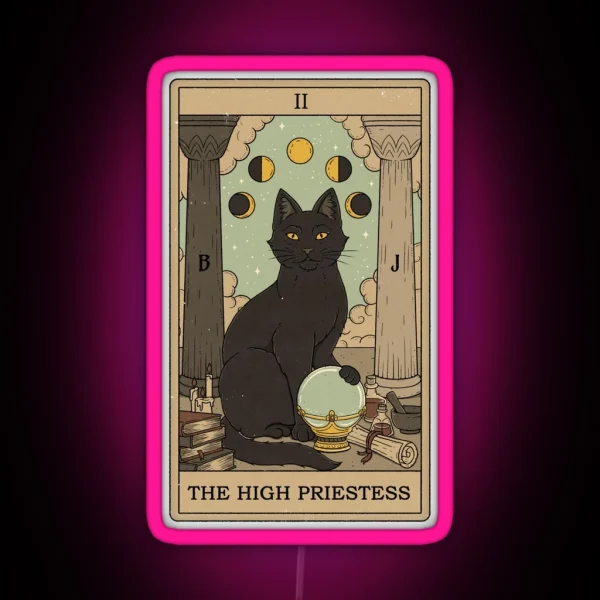 The High Priestess RGB Neon Sign