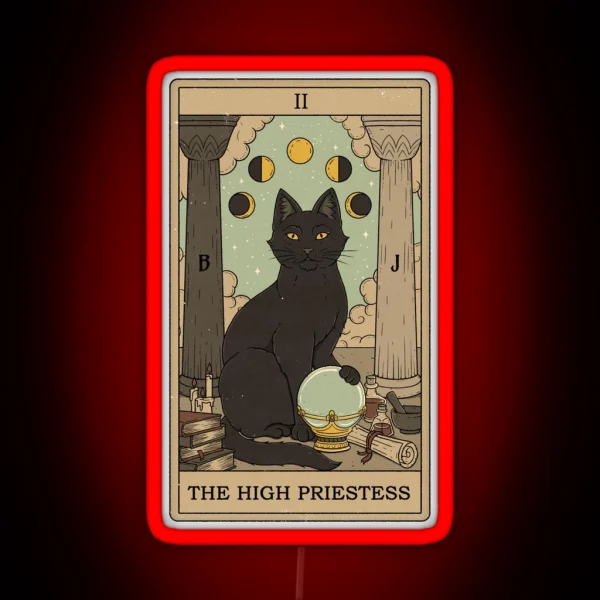 The High Priestess RGB Neon Sign