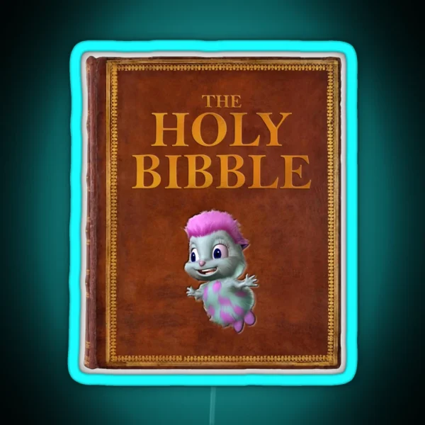 The Holy Bibble RGB Neon Sign