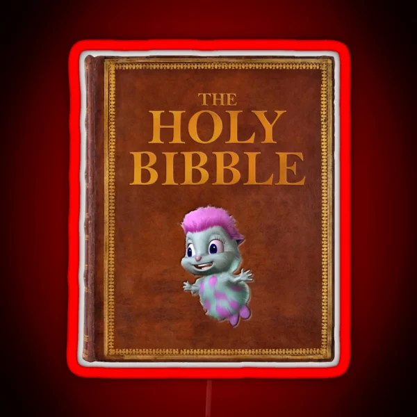 The Holy Bibble RGB Neon Sign