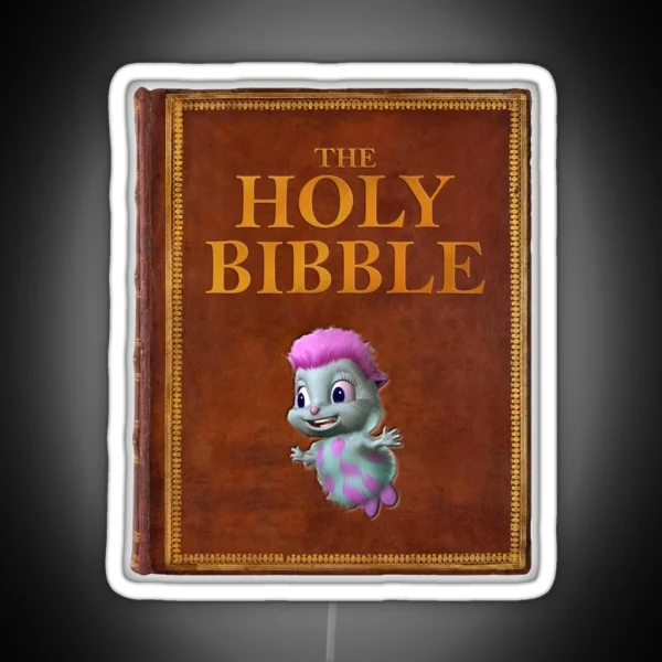 The Holy Bibble RGB Neon Sign