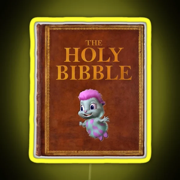 The Holy Bibble RGB Neon Sign