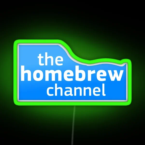 The Hombrew Channel RGB Neon Sign