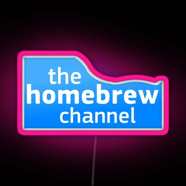 The Hombrew Channel RGB Neon Sign
