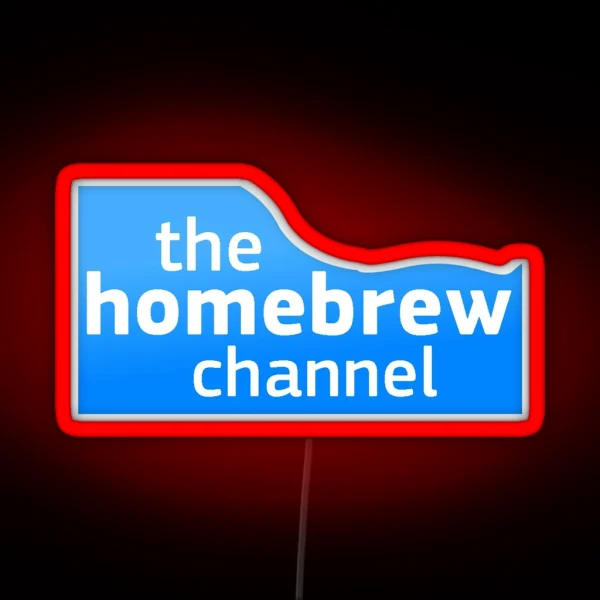 The Hombrew Channel RGB Neon Sign