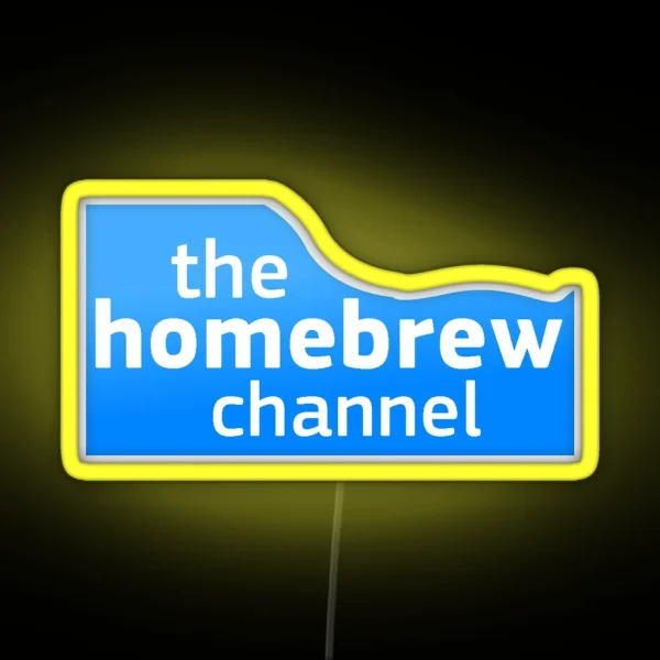 The Hombrew Channel RGB Neon Sign