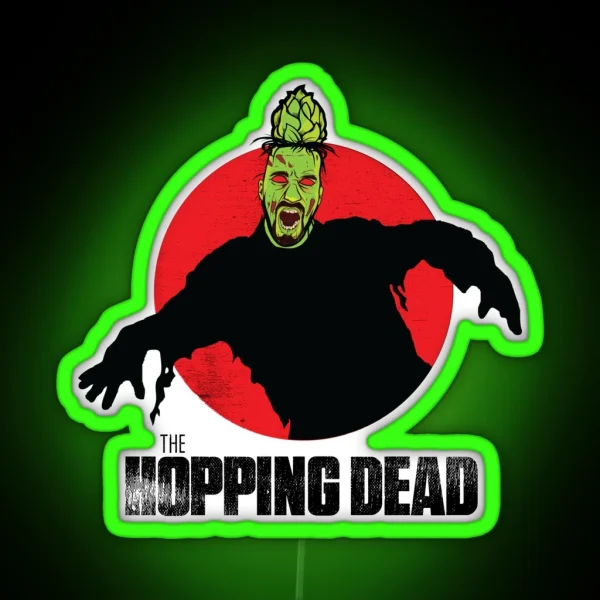 The Hopping Dead RGB Neon Sign